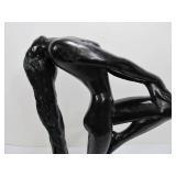 Large Signed Vintage Deco Nude Sculpture