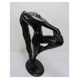 Large Signed Vintage Deco Nude Sculpture
