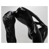 Large Signed Vintage Deco Nude Sculpture