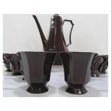 Vintage Deco Ironstone 11-Piece Tea Coffee Serving Set