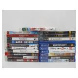 Lot of Assorted Playstation PS3 & PS4 Video Games