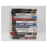 Lot of Assorted Playstation PS3 & PS4 Video Games