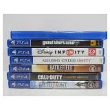 Lot of Assorted Playstation PS3 & PS4 Video Games