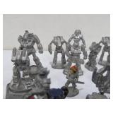LARGE Lot of RAL PARTHA Vintage Miniature Metal RPG Dungeons & Dragons etc Figures