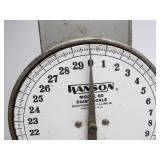 Vintage HANSON Model 60 Hanging Dairy Scale w/Basket