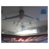 Working Vintage SCHLITZ Lighted Beer Clock Sign