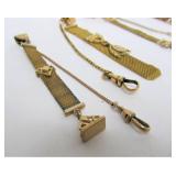 Lot of Antique Victorian Era Gold Filled etc Pocket Watch Fobs