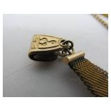 Lot of Antique Victorian Era Gold Filled etc Pocket Watch Fobs
