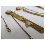 Lot of Antique Victorian Era Gold Filled etc Pocket Watch Fobs