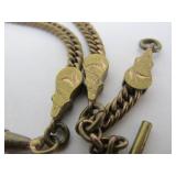 Lot of Antique Victorian Era Gold Filled etc Pocket Watch Fobs