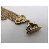 Lot of Antique Victorian Era Gold Filled etc Pocket Watch Fobs