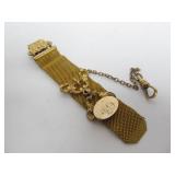 Lot of Antique Victorian Era Gold Filled etc Pocket Watch Fobs