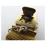 Lot of Antique Victorian Era Gold Filled etc Pocket Watch Fobs