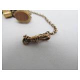 Lot of Antique Victorian Era Gold Filled etc Pocket Watch Fobs