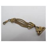 Lot of Antique Victorian Era Gold Filled etc Pocket Watch Fobs