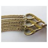 Lot of Antique Victorian Era Gold Filled etc Pocket Watch Fobs