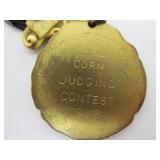 Antique Wright County 1st Place Corn Judging Medal & Mystic Workers Fraternal Medal