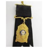 Antique Wright County 1st Place Corn Judging Medal & Mystic Workers Fraternal Medal