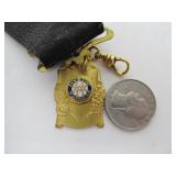 Antique Wright County 1st Place Corn Judging Medal & Mystic Workers Fraternal Medal