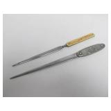 2 Antique Minneapolis & Saint Paul Advertising Letter Openers