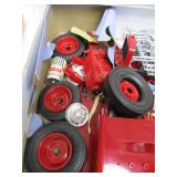2 Large Vintage Hot Rod Model Kits - Partially Built