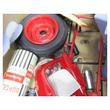 2 Large Vintage Hot Rod Model Kits - Partially Built