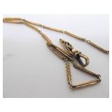 Group of Antique Victorian Pocket Knife Watch Fobs/Chains
