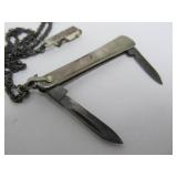 Group of Antique Victorian Pocket Knife Watch Fobs/Chains