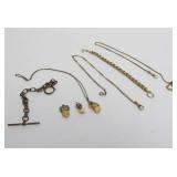 Lot of Antique Victorian Era Pocket Watch Fobs etc