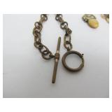 Lot of Antique Victorian Era Pocket Watch Fobs etc