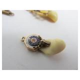 Lot of Antique Victorian Era Pocket Watch Fobs etc
