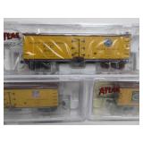 Lot of ATLAS Model Train Cars - N Gauge