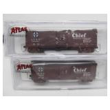 Lot of ATLAS USRA Model Train Cars - N Gauge