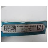 2 New Sealed 3-Pack Micro Train Car Southern Pacific Sets