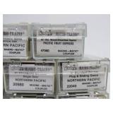 Lot of Kadee Micro-Train Model Train Cars - N Gauge