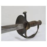 Vintage Brass Eagle Handled US Navy Sword