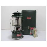 Nice Condition COLEMAN Lantern w/Metal Carrying Case