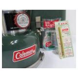 Nice Condition COLEMAN Lantern w/Metal Carrying Case