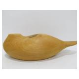 Unpainted Vintage Wooden Duck Decoy