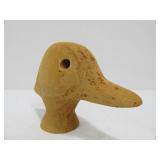 Unpainted Vintage Wooden Duck Decoy