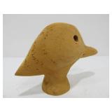 Unpainted Vintage Wooden Duck Decoy