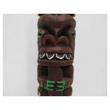 Vintage Alaskan Carved Totem by Creed Totems "Three Wise Men"