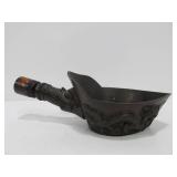 Antique Oriental Brass/Bronze Dragon Silk Iron
