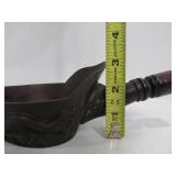 Antique Oriental Brass/Bronze Dragon Silk Iron