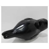 Vintage Large Heavy Vintage 11" Seal Sculpture