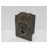Small Vintage Clock Face w/Movement & Key