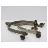 Matching Pair of Old Vintage Sportsman Horse Riding Spurs