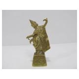 4 Small Vintage Metal Buddha Figures