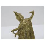 4 Small Vintage Metal Buddha Figures