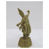 4 Small Vintage Metal Buddha Figures